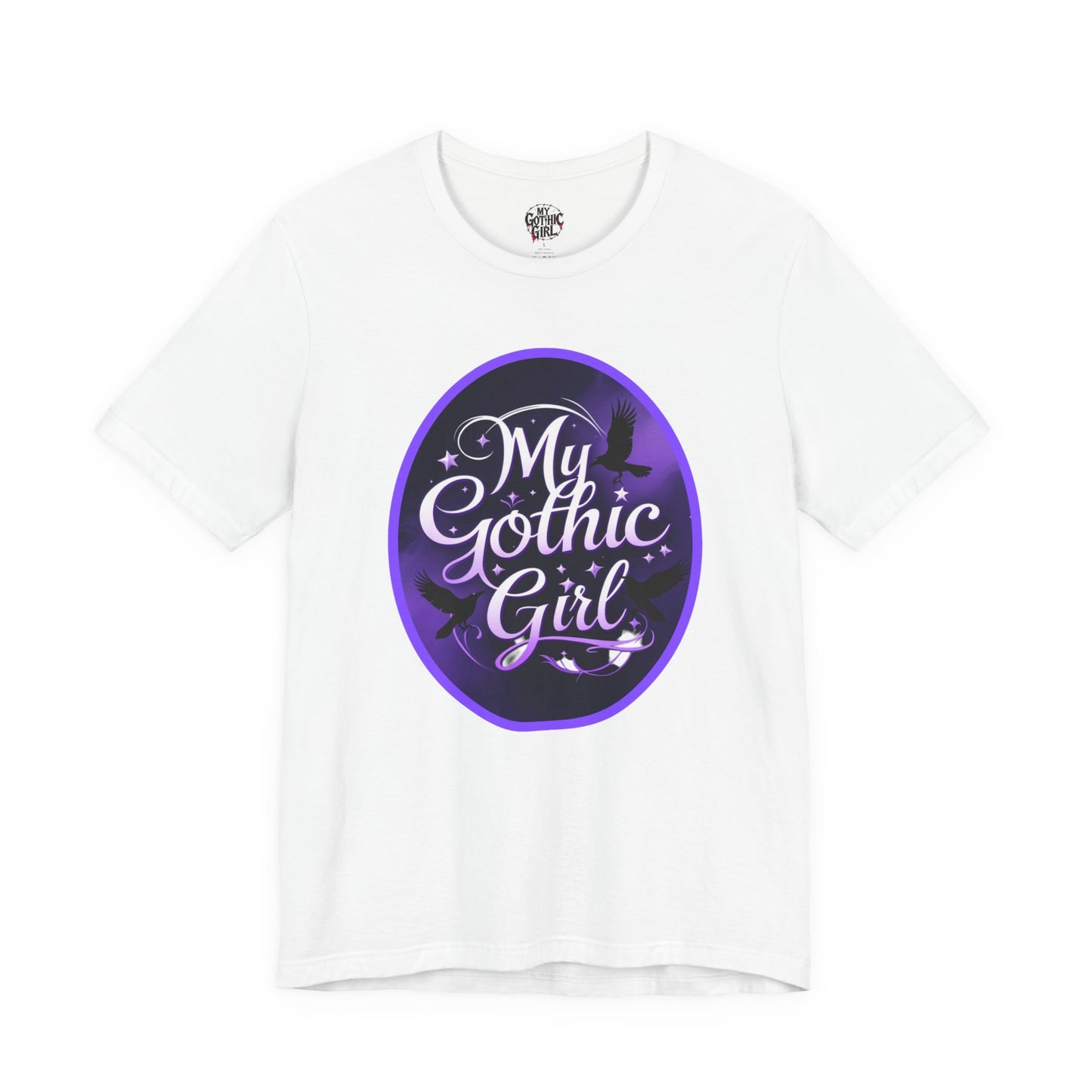 My Gothic Girl Poetic Goth Graphic Tee – Dark Alt Aesthetic Streetwear Fashion