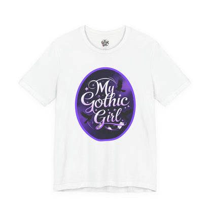 My Gothic Girl Poetic Goth Graphic Tee – Dark Alt Aesthetic Streetwear Fashion
