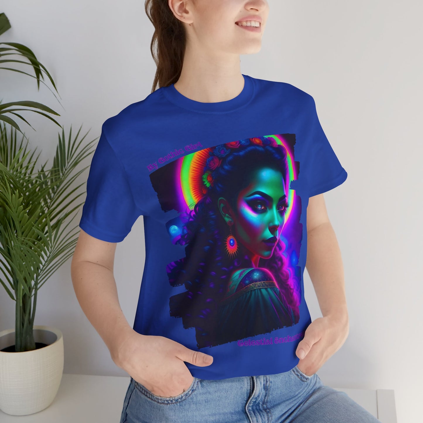 Celestial Enchantress Poetic Goth Graphic Tee – My Gothic Girl