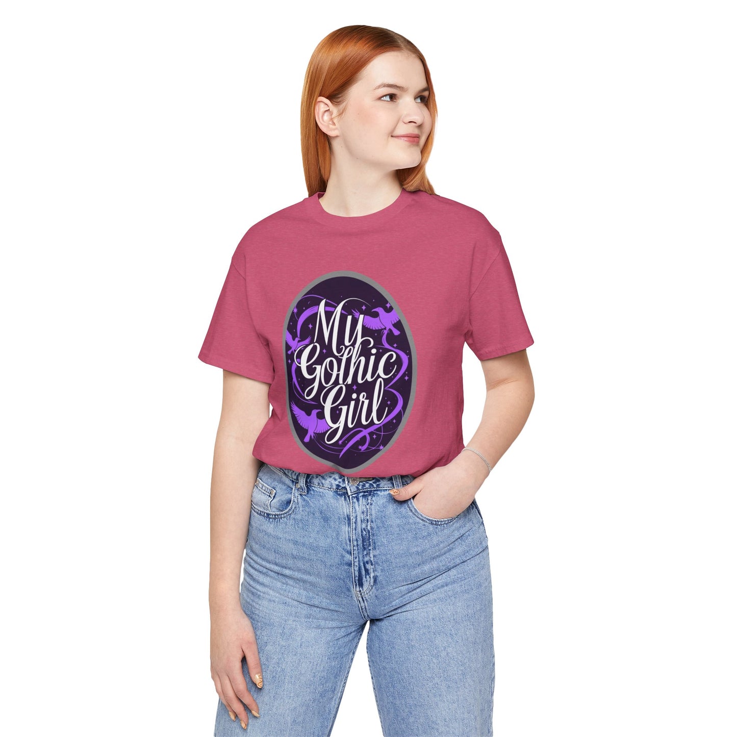 My Gothic Girl Poetic Goth Graphic Tee – Dark Alt Aesthetic Streetwear Fashion