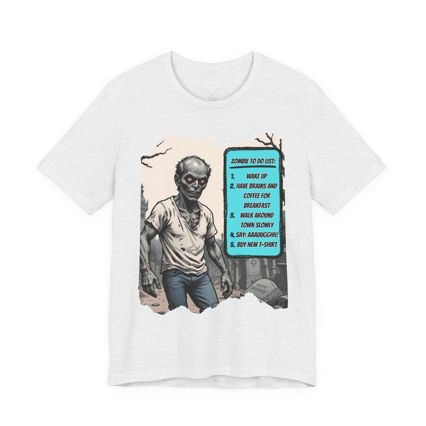 My Gothic Girl "Zombie: To Do List"  – Whimsy Goth Streetwear, Dark Poetry Fashion, Alt Aesthetic Apparel