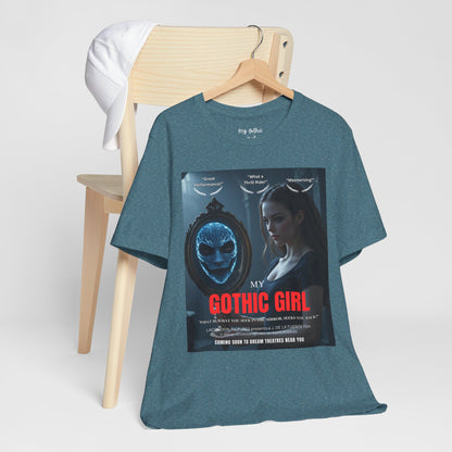 My Gothic Girl "Movie Poster" Graphic Tee – Gothic Streetwear, Whimsy Goth, Dark Poetry Alt Fashion