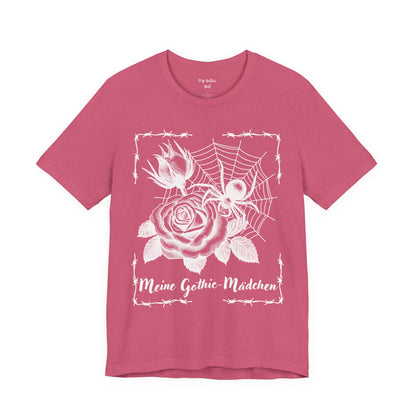 Gothic T-Shirts for Women & Men "Meine Gothic-Mädchen" Dark Aesthetic & Alternative Tees – My Gothic Girl