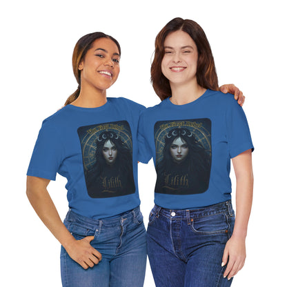 The First Rebel -"Lilith" Graphic T-Shirt – Alt Aesthetic Poetic Goth Street-wear