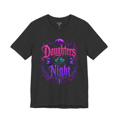 Daughters of the Night Tee — Gothic Vampire Moon Graphic T-Shirt