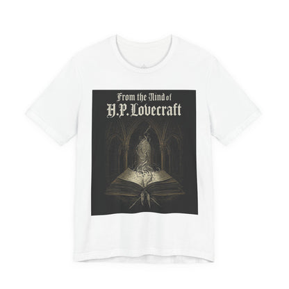 "From The Mind Of H.P. Lovecraft" Gothic Literary T-Shirt