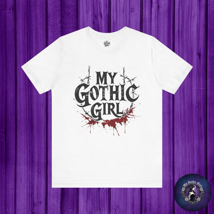 My Gothic Girl Graphic Poetic Goth Graphic Tee – My Gothic Girl