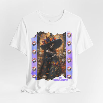 My Gothic Girl Dia De Los Muertos Graphic Tee – Gothic Streetwear, Whimsy Goth, Dark Poetry Alt Fashion