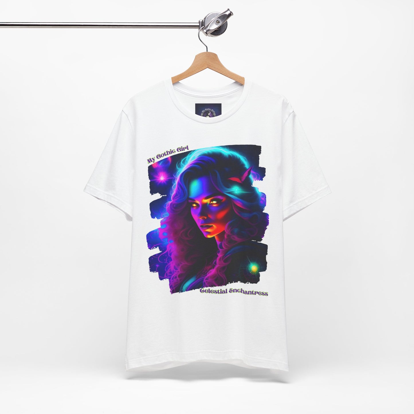 Celestial Enchantress Poetic Goth Graphic Tee – My Gothic Girl