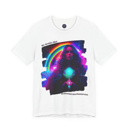 Celestial Enchantress Poetic Goth Graphic Tee – My Gothic Girl