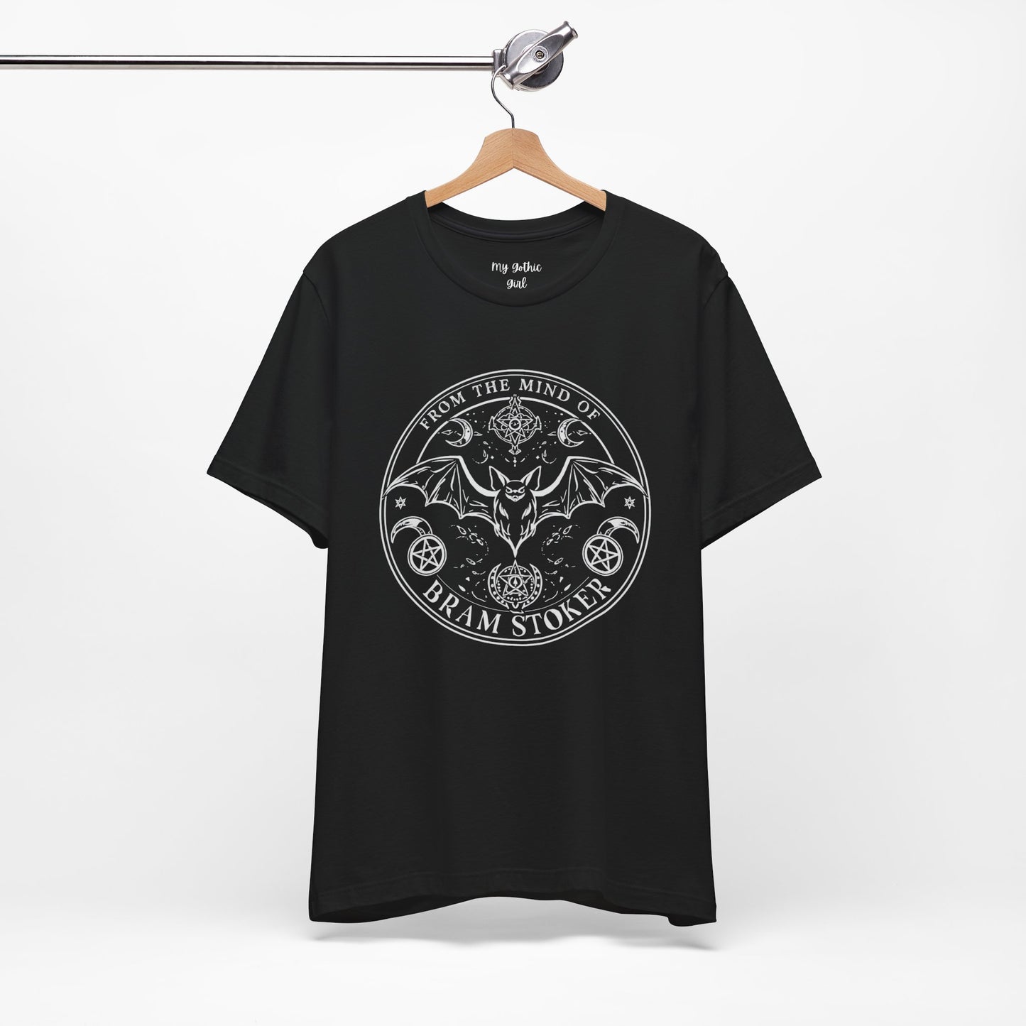 "From The Mind Of Bram Stoker" Gothic Literary Horror T-Shirt