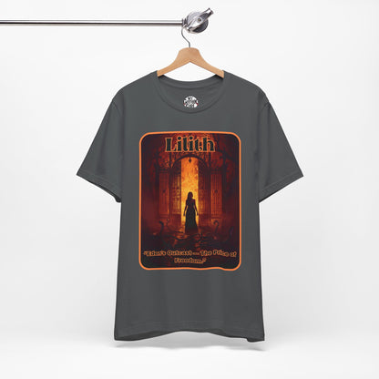 “Lilith  —  Eden’s Outcast, The Price of Freedom.” Graphic T-Shirt – Alt Aesthetic Poetic Goth Street-wear