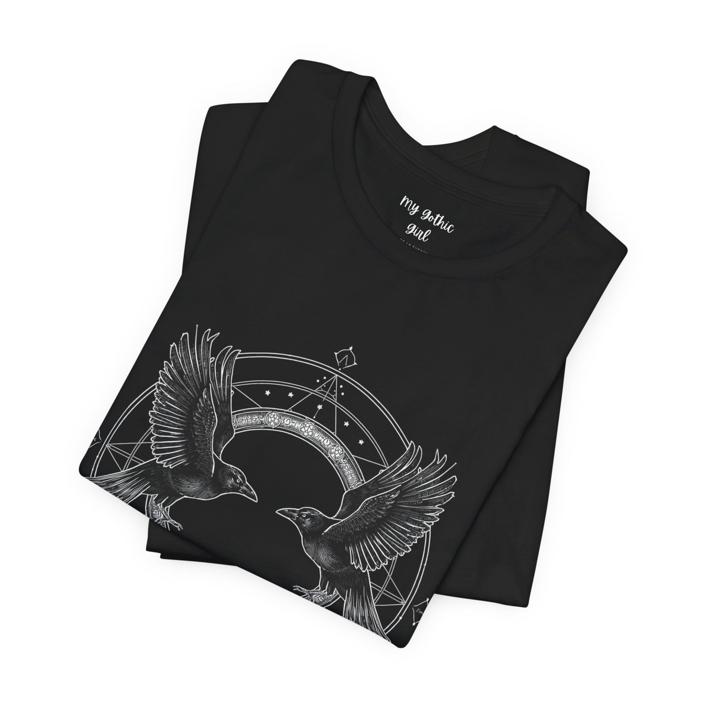 Celestial Gothic Ravens - Graphic Tee