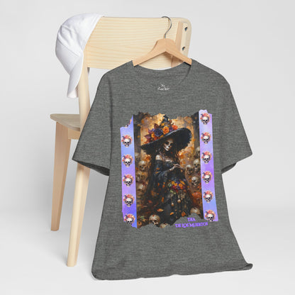 My Gothic Girl Dia De Los Muertos Graphic Tee – Gothic Streetwear, Whimsy Goth, Dark Poetry Alt Fashion