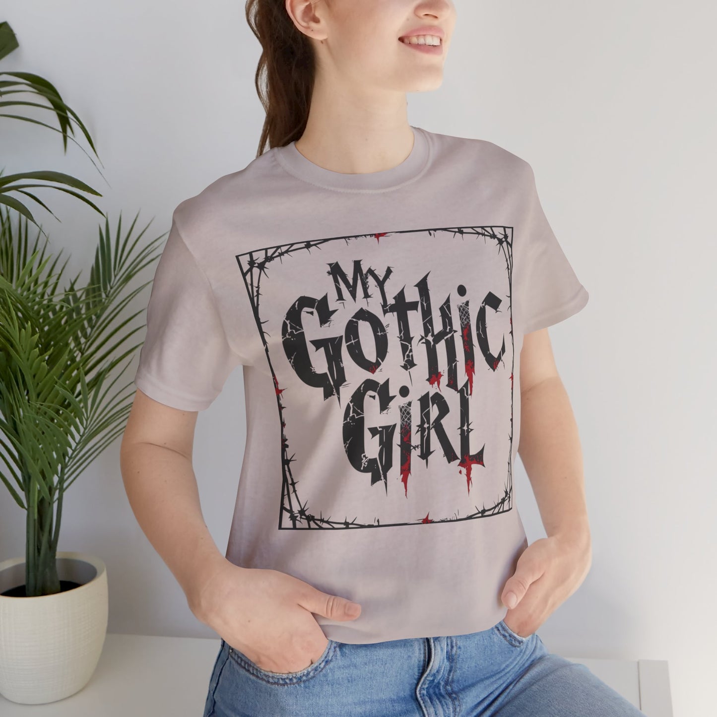My Gothic Girl Graphic Poetic Goth Graphic Tee – My Gothic Girl
