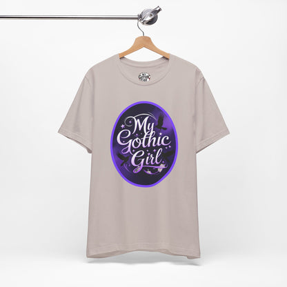My Gothic Girl Poetic Goth Graphic Tee – Dark Alt Aesthetic Streetwear Fashion