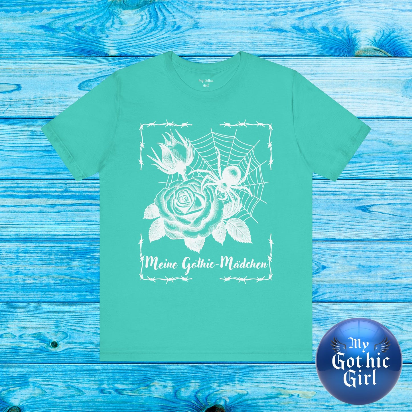 Gothic T-Shirts for Women & Men "Meine Gothic-Mädchen" Dark Aesthetic & Alternative Tees – My Gothic Girl