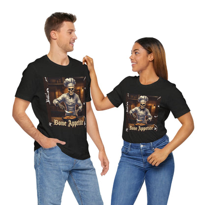 My Gothic Girl "Bone Appetite" Graphic T-Shirt Unisex Gothic Dark Fashion Casual Wear