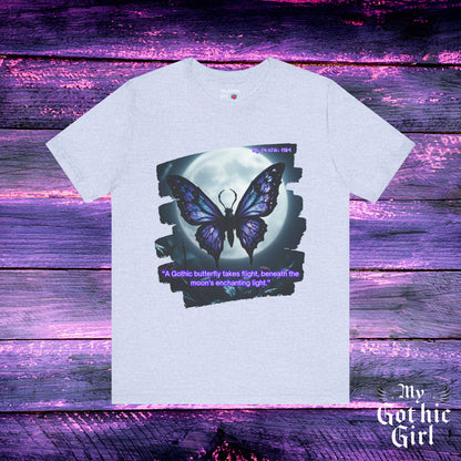 My Gothic Girl Graphic Tee – Whimsy Goth Streetwear, Dark Poetry Fashion, Alt Aesthetic Apparel