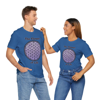 "The Flower of Life"  Gothic Graphic T-Shirt – Alt Aesthetic Poetic Goth Street-wear