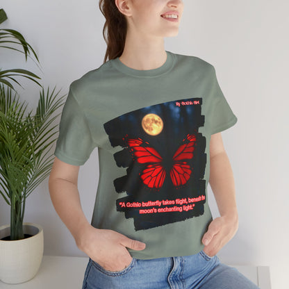 My Gothic Girl Graphic Tee – Whimsy Goth Streetwear, Dark Poetry Fashion, Alt Aesthetic Apparel