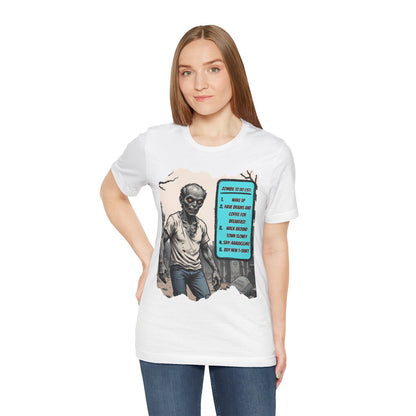 My Gothic Girl "Zombie: To Do List"  – Whimsy Goth Streetwear, Dark Poetry Fashion, Alt Aesthetic Apparel
