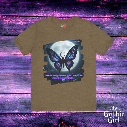My Gothic Girl Graphic Tee – Whimsy Goth Streetwear, Dark Poetry Fashion, Alt Aesthetic Apparel