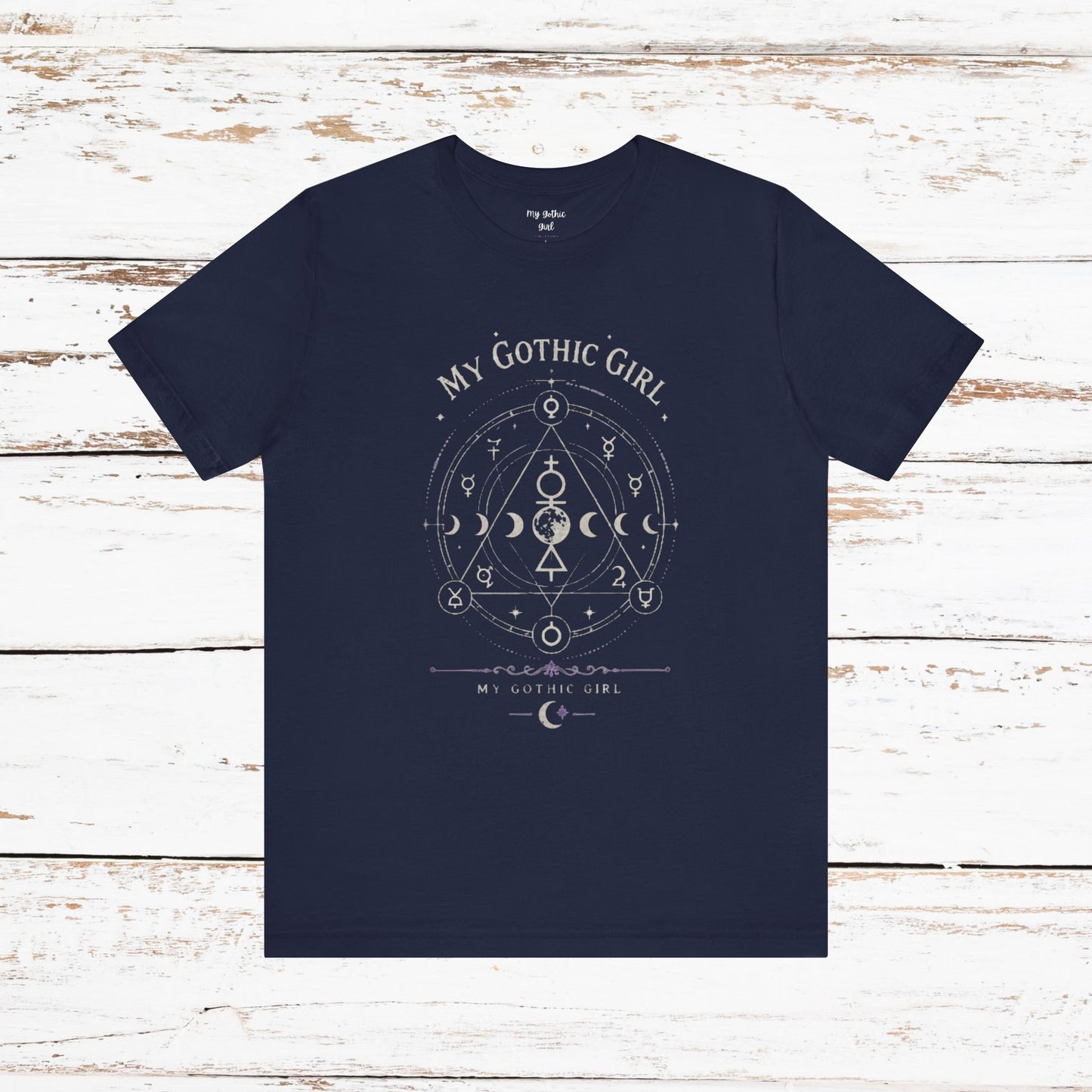 My Gothic Girl "The Alchemist" Gothic Design Short Sleeve T Shirt