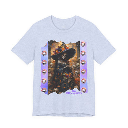 My Gothic Girl Dia De Los Muertos Graphic Tee – Gothic Streetwear, Whimsy Goth, Dark Poetry Alt Fashion