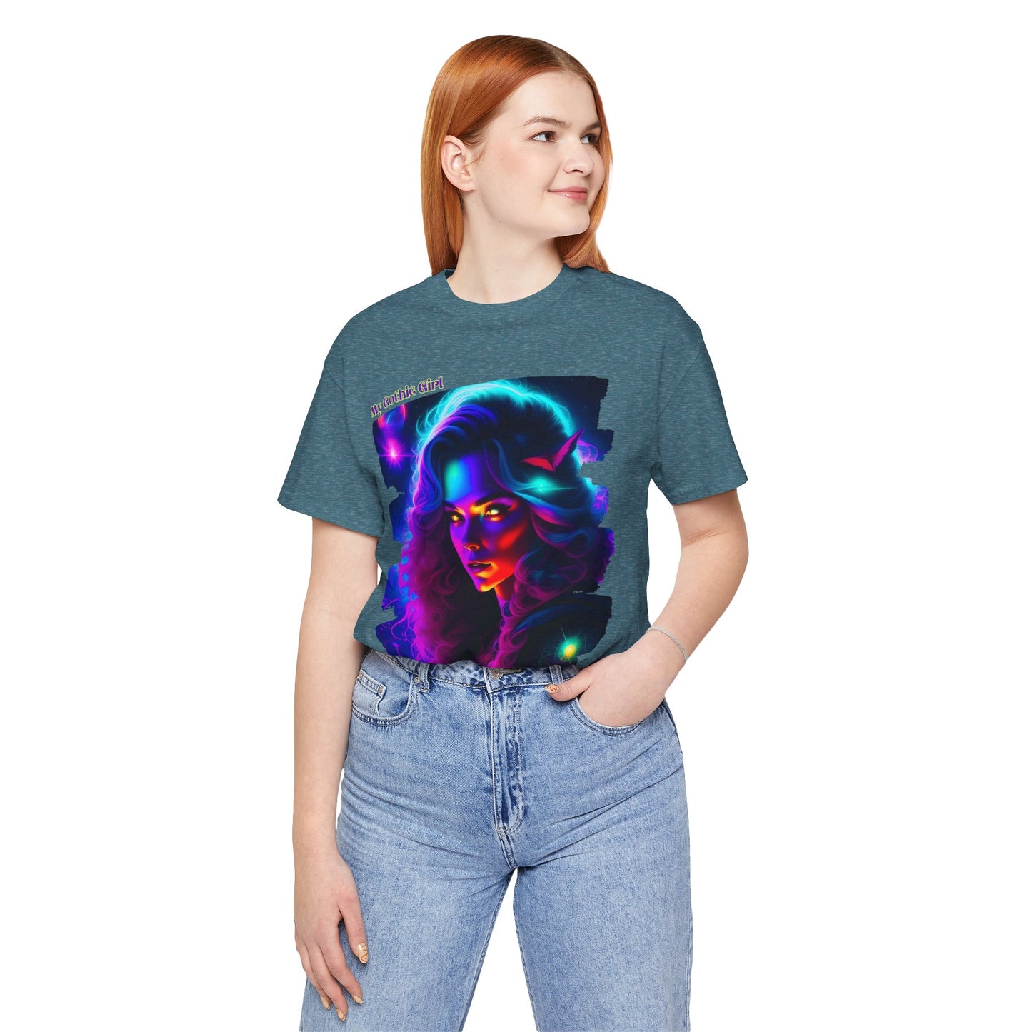 Celestial Enchantress Poetic Goth Graphic Tee – My Gothic Girl