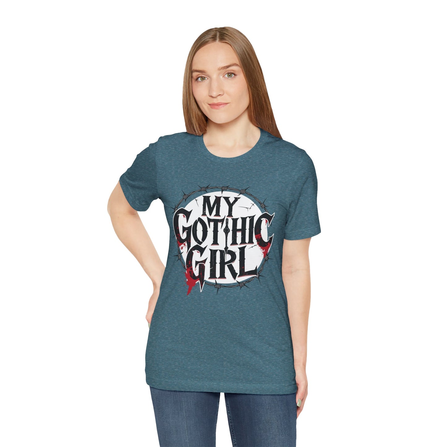 My Gothic Girl Graphic Poetic Goth Graphic Tee – My Gothic Girl