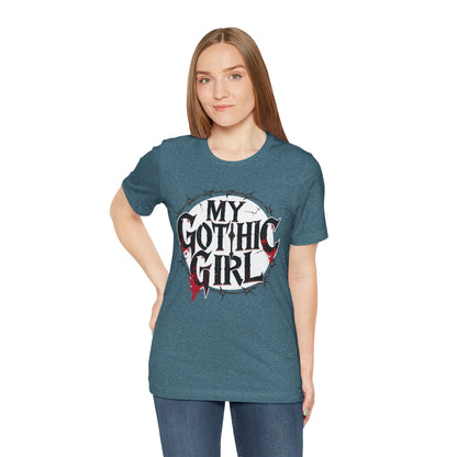 My Gothic Girl Graphic Poetic Goth Graphic Tee – My Gothic Girl
