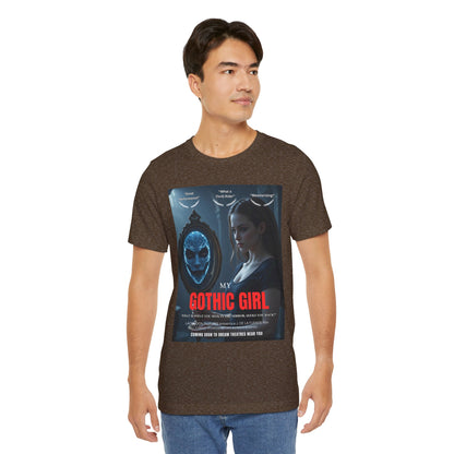 My Gothic Girl "Movie Poster" Graphic Tee – Gothic Streetwear, Whimsy Goth, Dark Poetry Alt Fashion