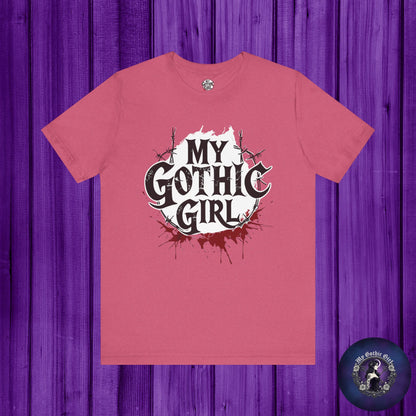 My Gothic Girl Graphic Poetic Goth Graphic Tee – My Gothic Girl