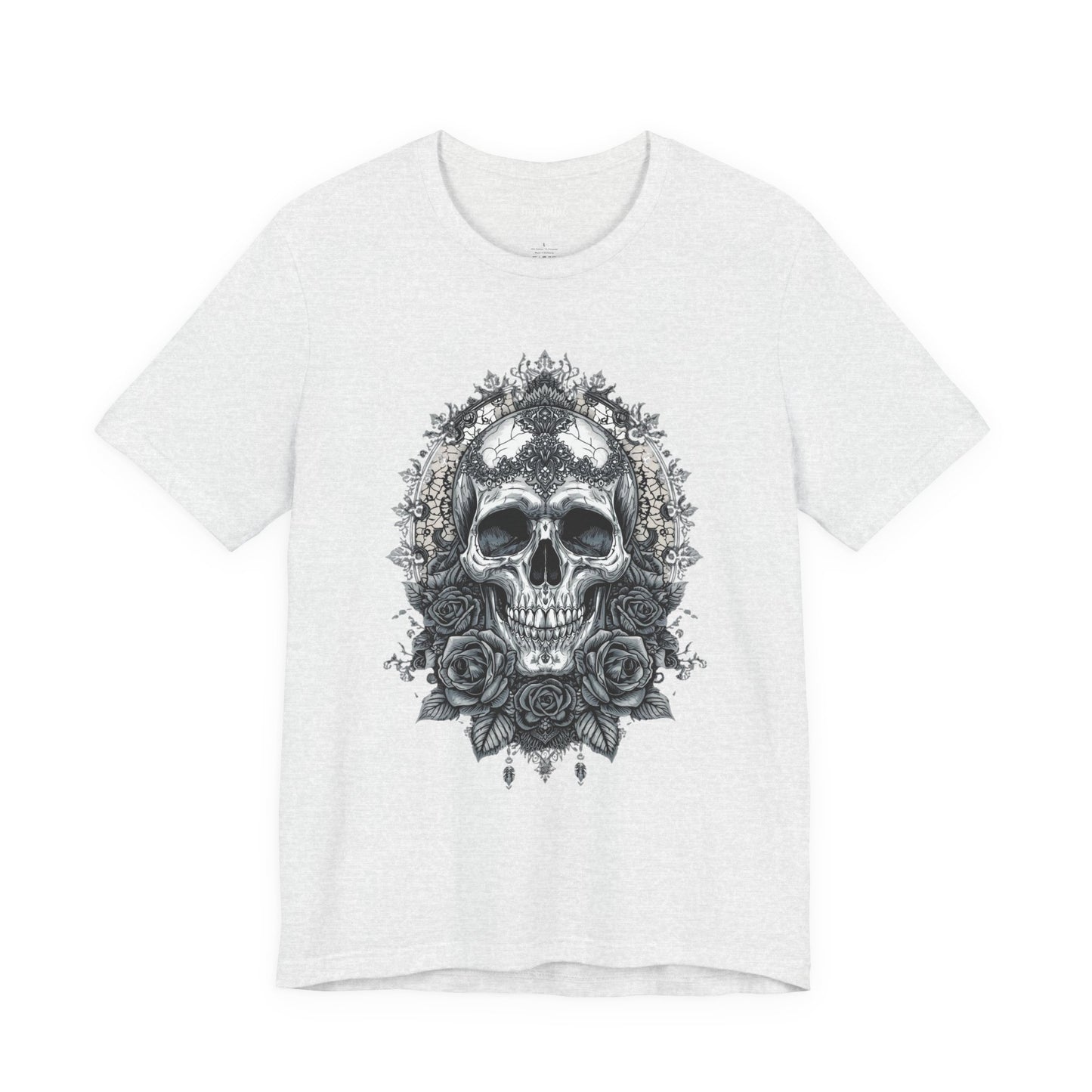 Gothic Skull Elegance T-Shirt