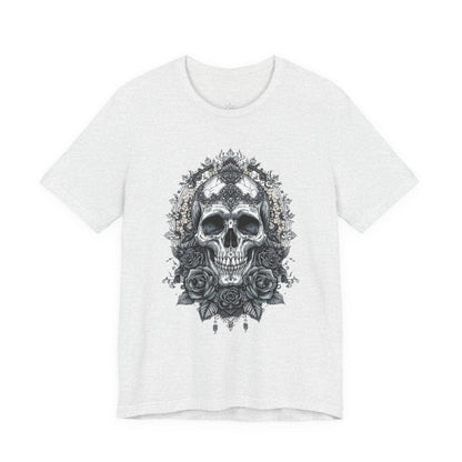 Gothic Skull Elegance T-Shirt
