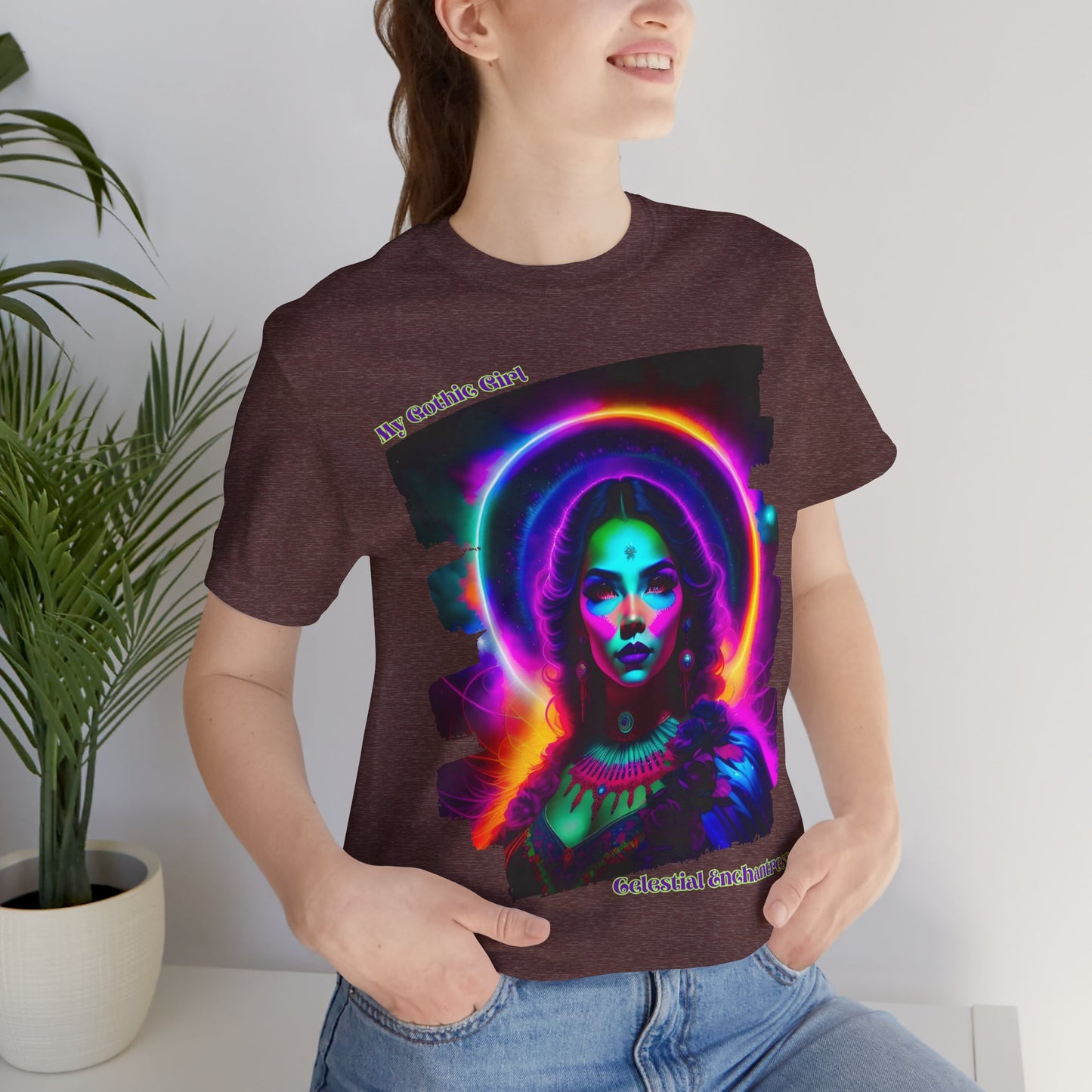 Celestial Enchantress Poetic Goth Graphic Tee – My Gothic Girl