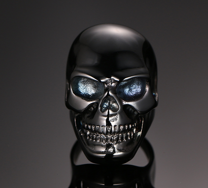 Punk Skull Ring - Ghost Head Design